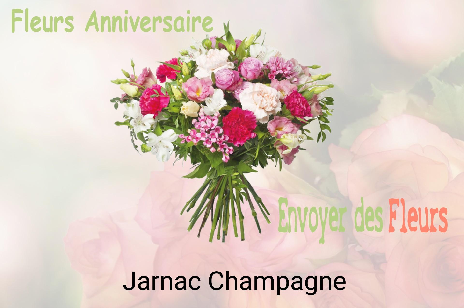 Bouquet de fleurs d’anniversaire livré à Jarnac-Champagne