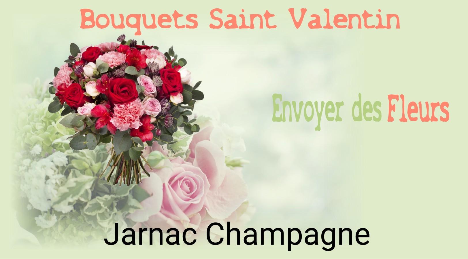 Roses de Saint-Valentin livrées à Jarnac-Champagne